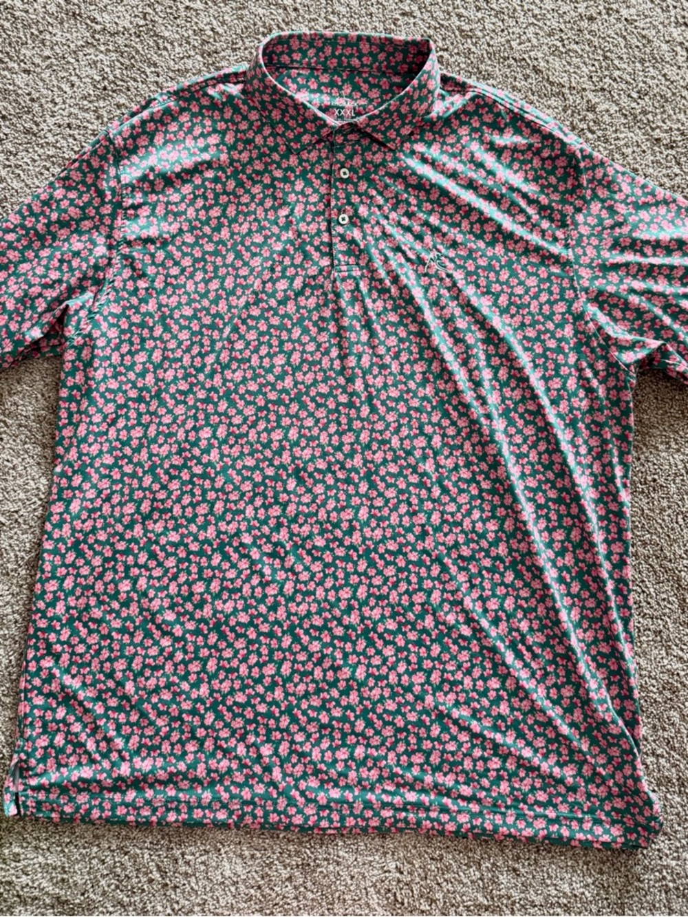 Men’s Rhoback Masters Azalea Collection Performance Polo